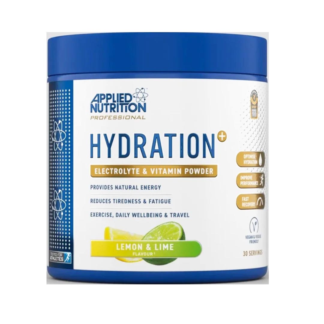 Applied Nutrition Hydration+ Electrolyte & Vitamin Powder (Lemon & Lime), 240g