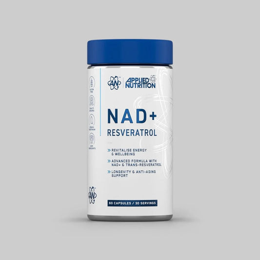 Applied Nutrition NAD + Resveratrol, 60 Ct