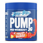 Applied Nutrition Pump 3G Zero-Stim Pre Workout (Fruit Burst), 375g