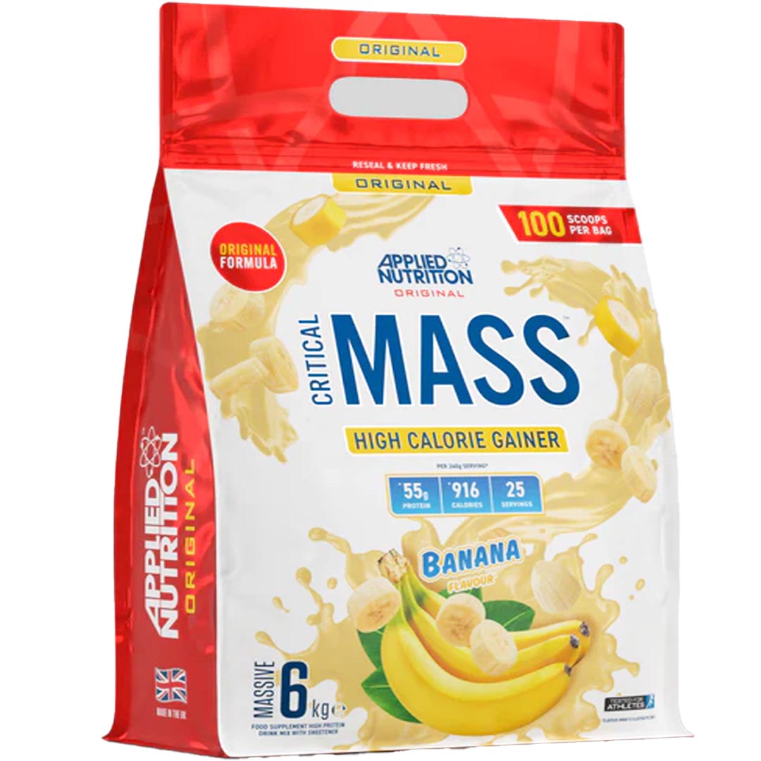 Applied Nutrition Critical Original Mass Gainer Banana, 6kg