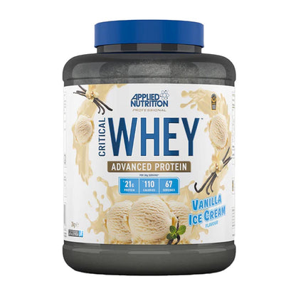 Applied Nutrition Critical Whey Protein Vanilla Ice Cream, 2 Kg