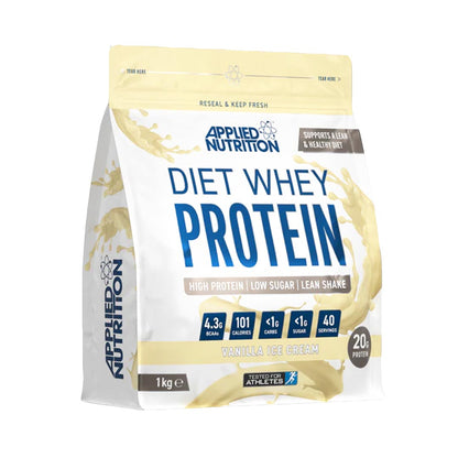 Applied Nutrition Diet Whey Protein (Vanilla Ice Cream), 1 Kg