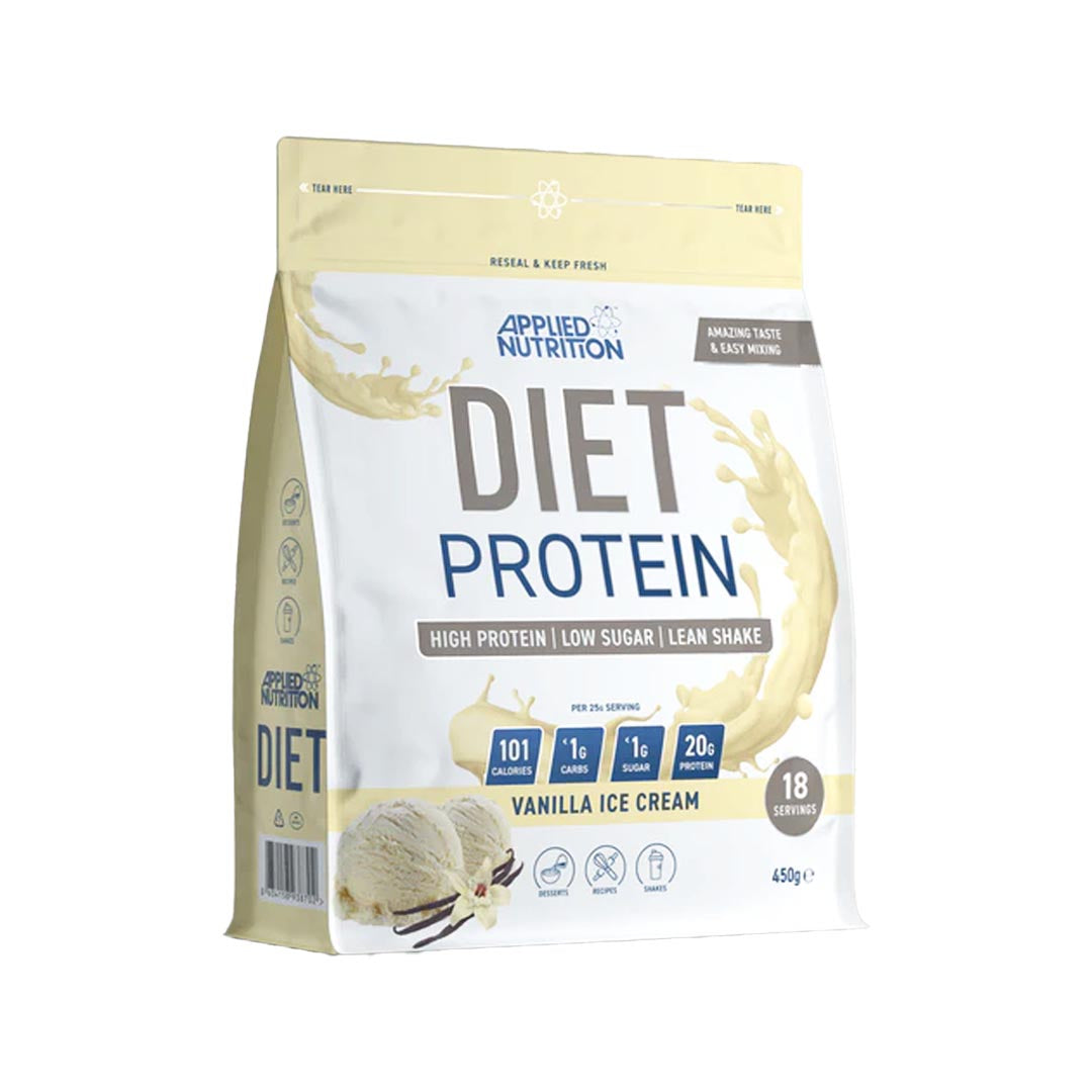 Applied Nutrition Diet Whey Protein (Vanilla Ice Cream), 450g