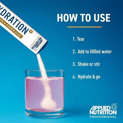 Applied Nutrition Hydration Sticks How to Use