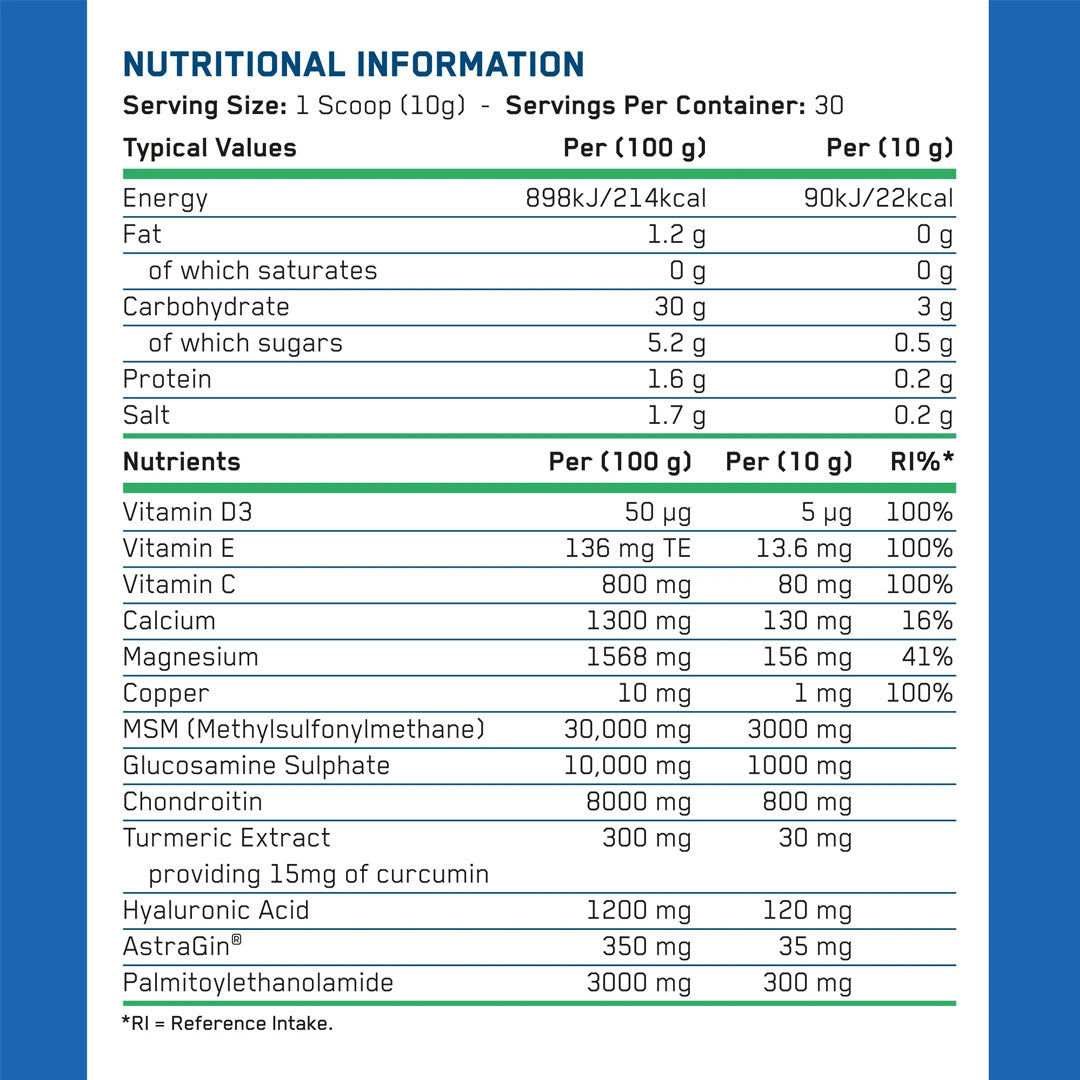 Applied Nutrition Joint Complex Powder, 300g