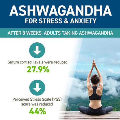 Applied Nutrition KSM-66 Ashwagandha, 60 Ct