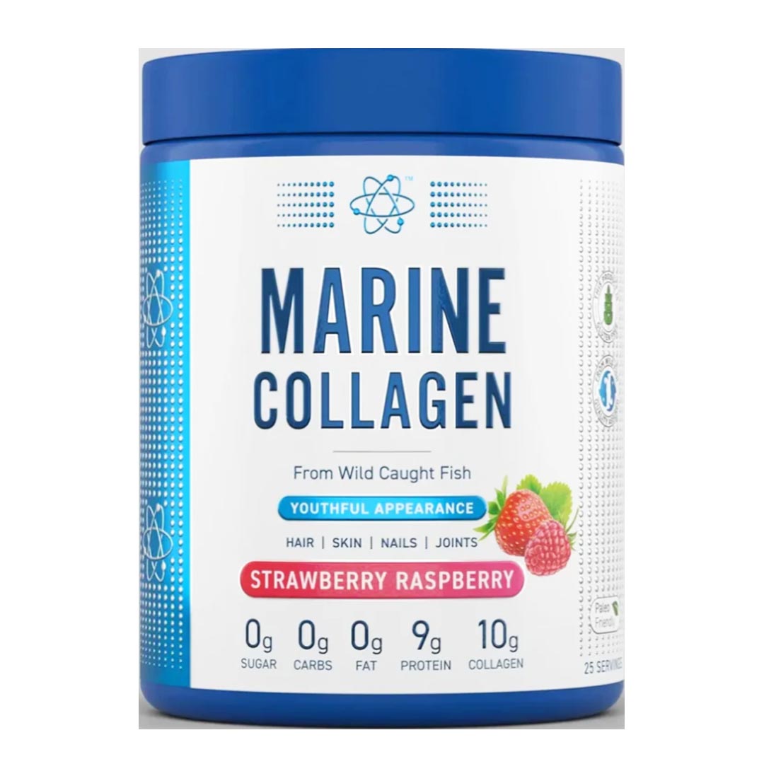 Applied Nutrition Marine Collagen Powder Strawberry Raspberry, 300g