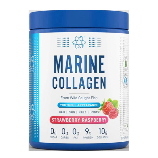 Applied Nutrition Marine Collagen Powder Strawberry Raspberry, 300g
