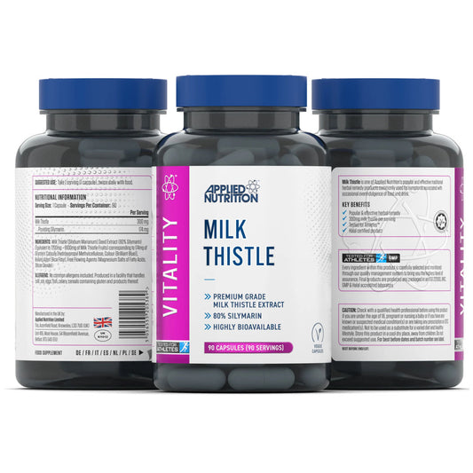Applied Nutrition Milk Thistle Capsules, 90 Ct