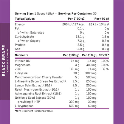 Applied Nutrition Sleep Support Powder, 300g