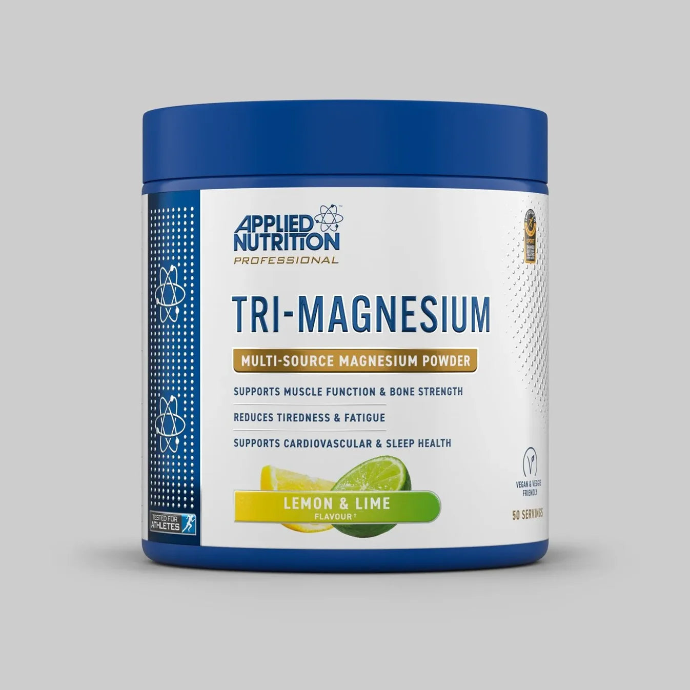 Applied Nutrition Tri-Magnesium Powder (Lemon & Lime), 200g