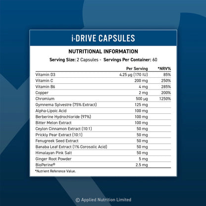 Applied Nutrition i-Drive Capsules, 120 Ct
