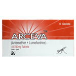 Arceva (Artemether+Lumefantrine) 40/240mg, 8 Ct - Sami Pharma