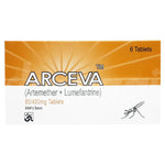 Arceva (Artemether+Lumefantrine) 80/480mg, 6 Ct - Sami Pharma