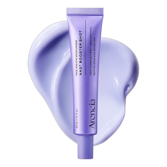 Arencia Face & Eye Cream Moisturizer Nad+ Booster Shot, 30ml