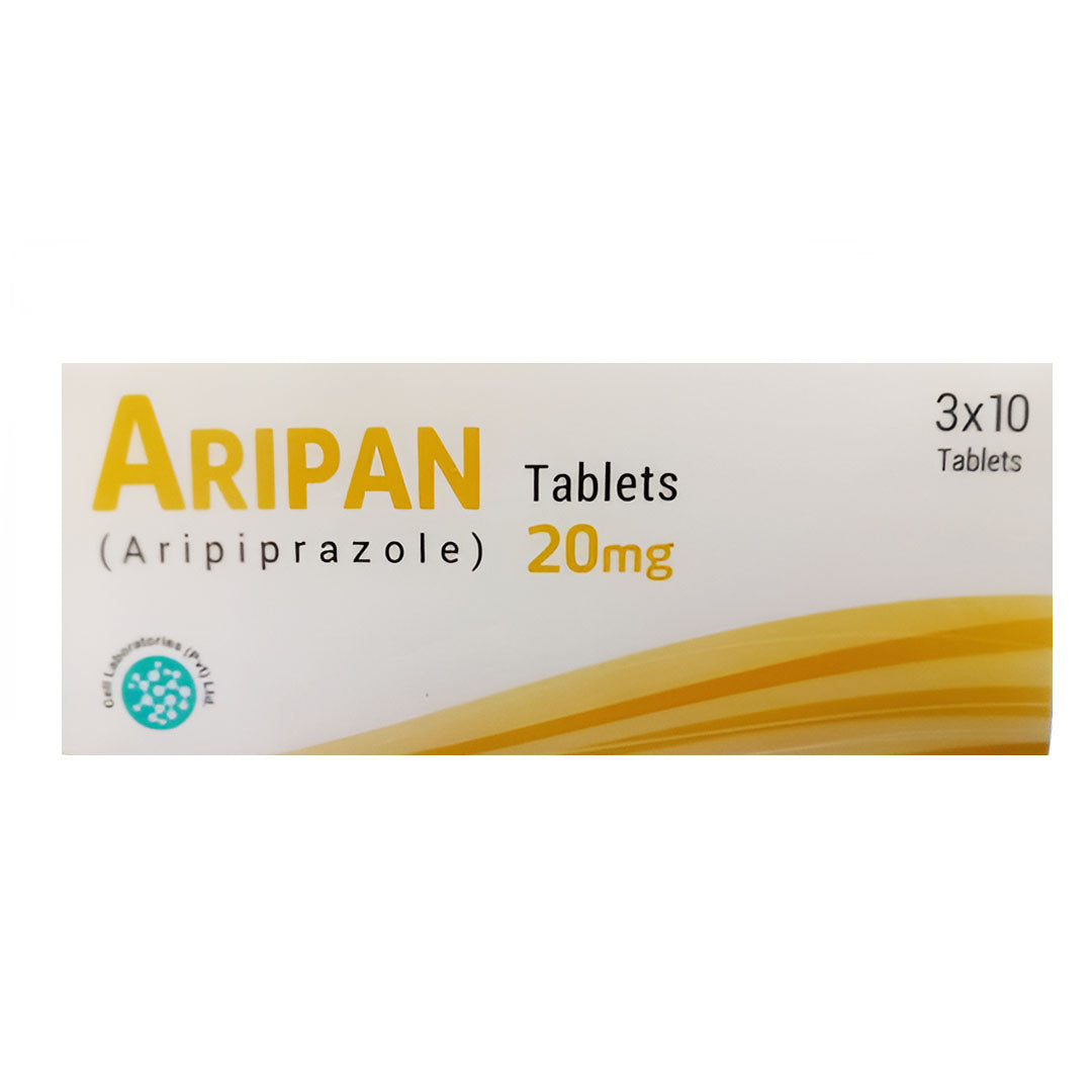 Aripan (Aripiprazole) 20 mg, 30 Ct - Cell Laboratories