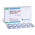Atorva-40 Tablets, 20 Ct - Pharmatec