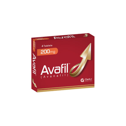 Avafil (Avanafil), 4 Ct - Getz Pharma