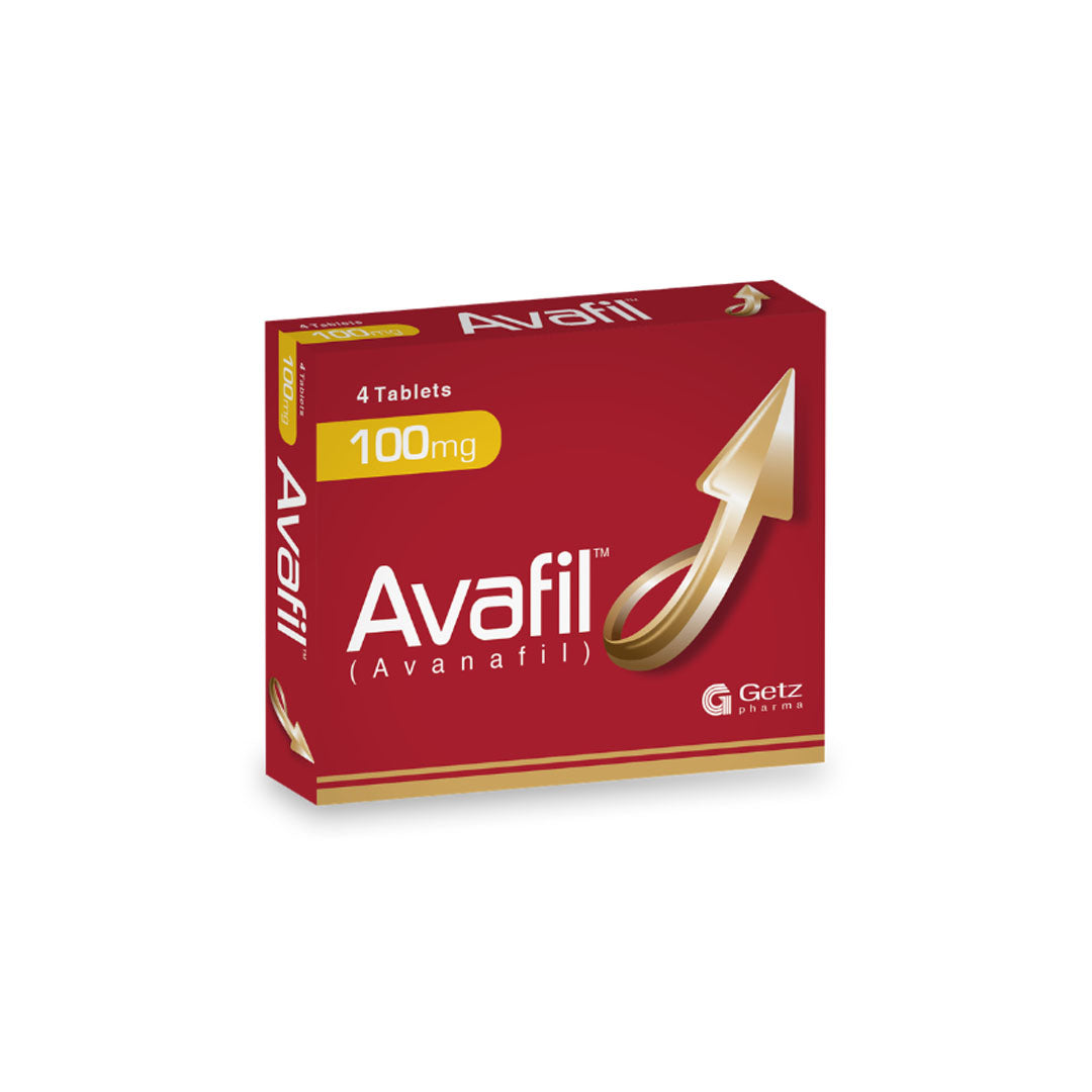 Avafil (Avanafil), 4 Ct - Getz Pharma
