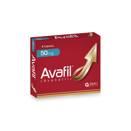 Avafil (Avanafil), 4 Ct - Getz Pharma