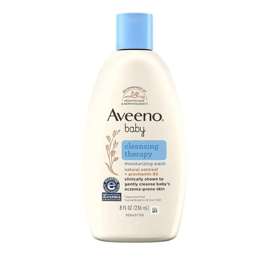 Aveeno Baby Cleansing Therapy Moisturizing Wash, 236 ml