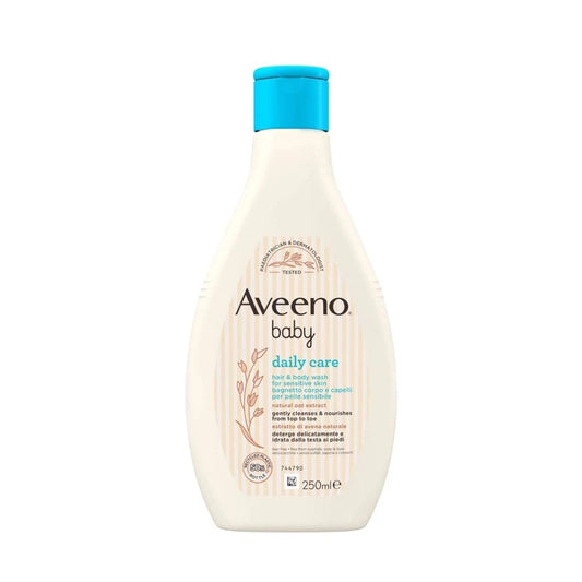 Aveeno Baby Daily Care Hair & Body Wash for Sensitive Skin, 250 ml