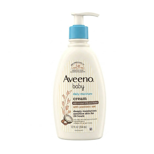 Aveeno Baby Daily Moisture Cream With Coconut Oil & Shea Butter, 354 ml