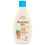 Aveeno Kids Bubble Bath & Wash for Sensitive Skin, 250 ml