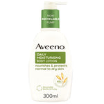 Aveeno Daily Moisturising Body Lotion for Normal to Dry Skin, 300ml