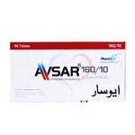 Avsar Tablet 160/10mg, 14 Ct - PharmEvo