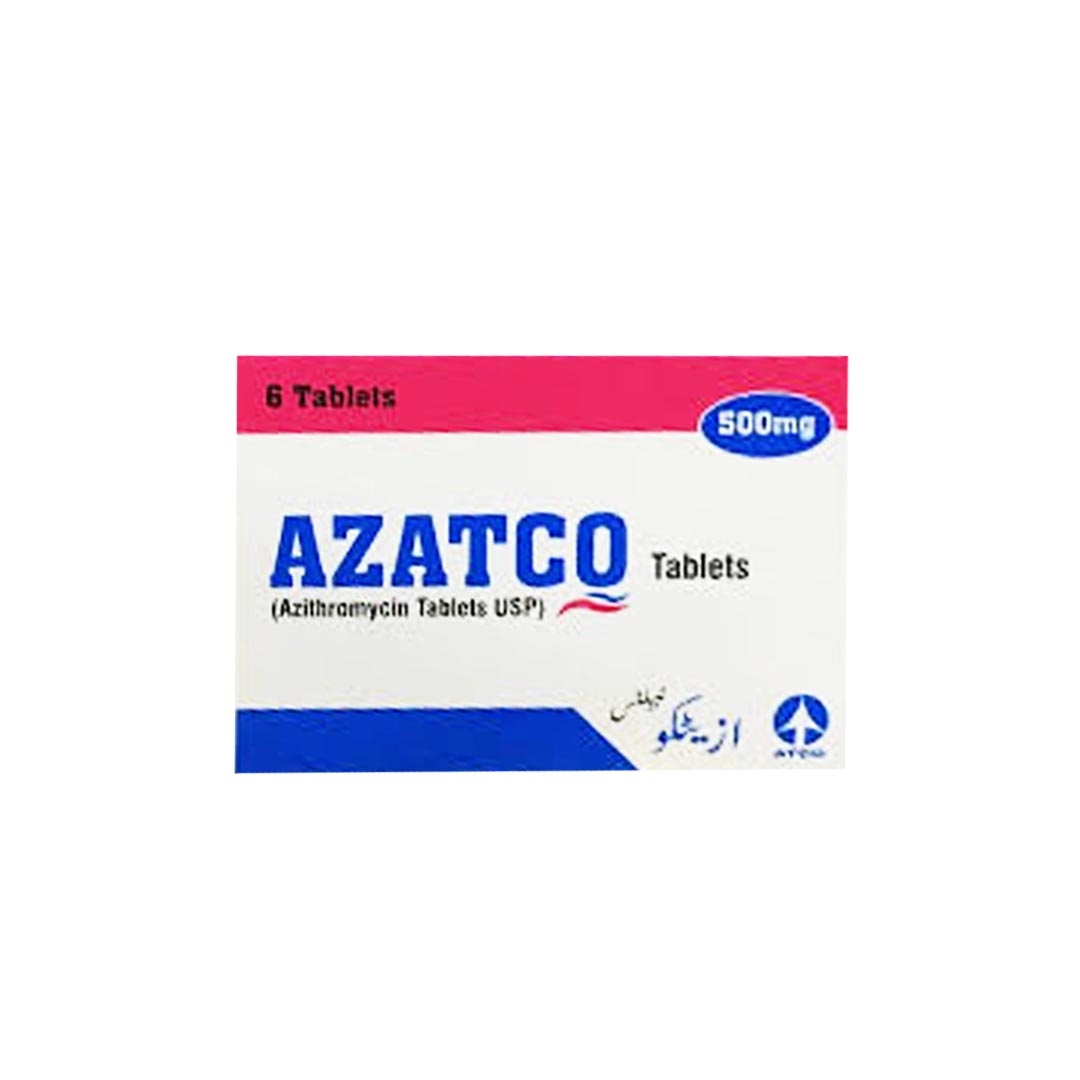 Azatco Tablets 500mg, 6 Ct - ATCO
