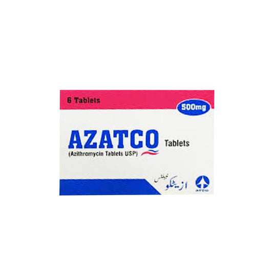 Azatco Tablets 500mg, 6 Ct - ATCO