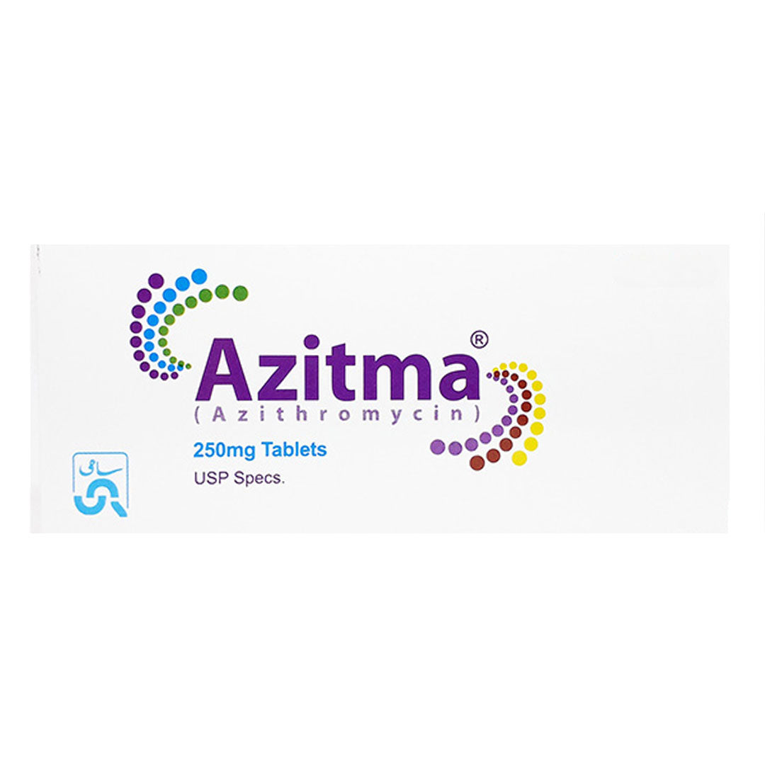 Azitma (Azithromycin) 250mg, 12 Ct - Sami Pharma