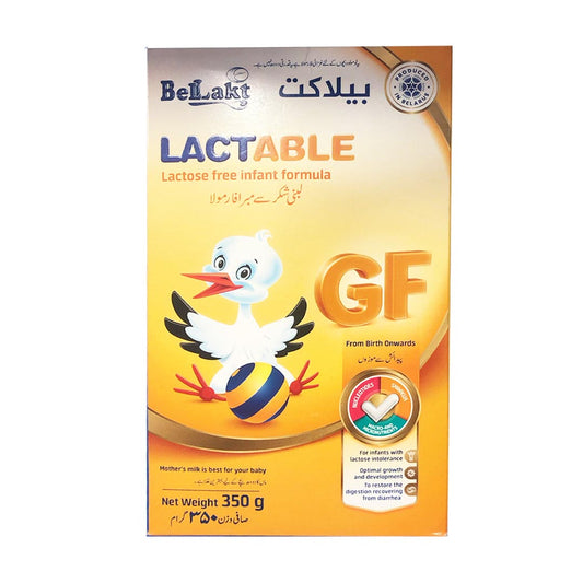 Bellakt Lactable GF Lactose Free Infant Formula, 350g