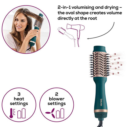Beurer Beauty 2-in-1 volumising Hair Dryer Brush HC-45