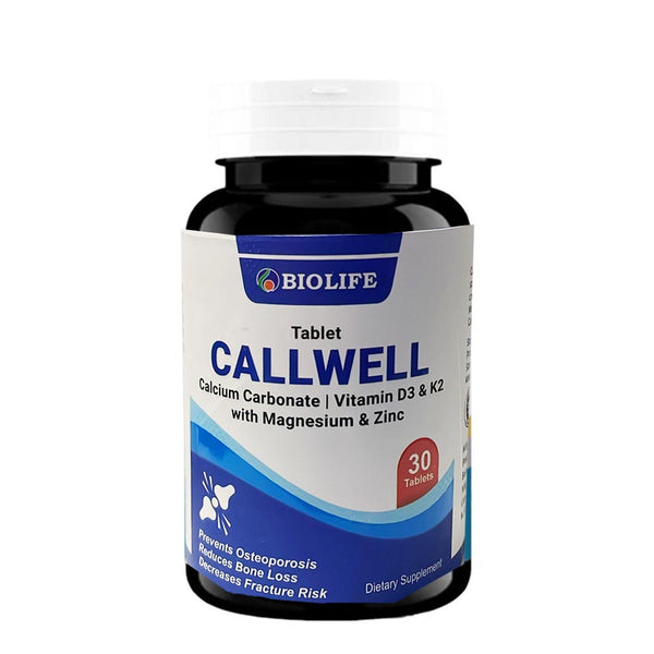 Bio Life Calwell (Calcium & Vitamin K2), 30 Ct