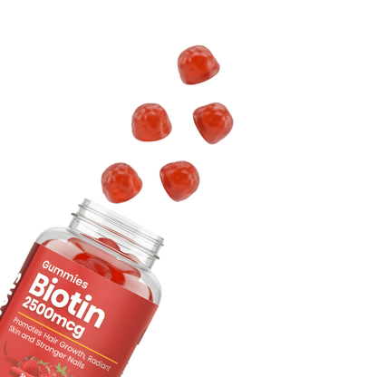 Gumvits Biotin 2500mcg Gummies, 60 Ct