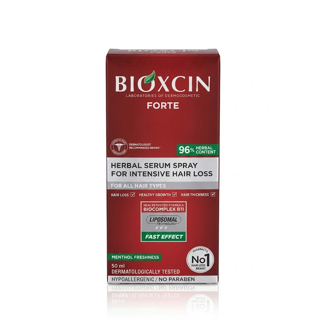 Bioxcin Forte Herbal Serum Spray (For Intensive Hair Loss), 50 ml