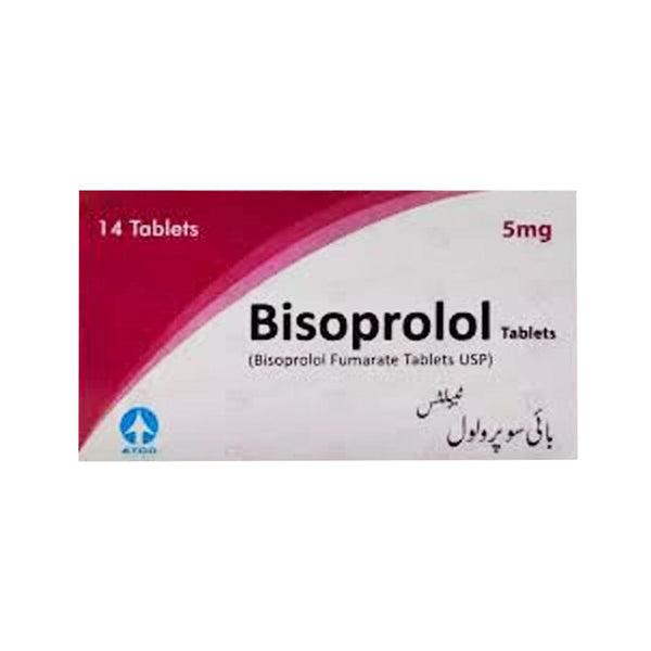 Bisoprolol Tablets 5mg, 14 Ct - ATCO