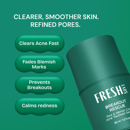 FreshLabs Breakout Rescue Acne Serum, 30ml