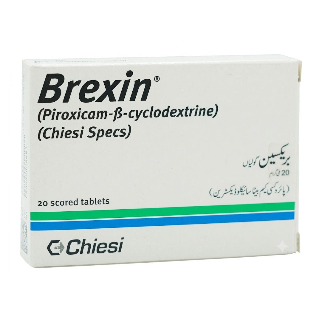 Brexin (Piroxicam-β-Cyclodextrine) 20mg, 30 Ct - Chiesi