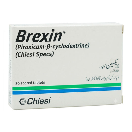 Brexin (Piroxicam-β-Cyclodextrine) 20mg, 30 Ct - Chiesi