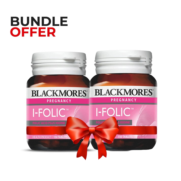 Bundle Pack - Buy Blackmores I-Folic, Get 1 Free