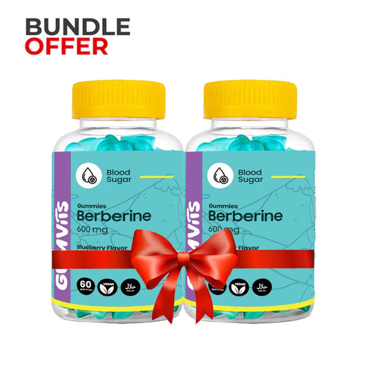 Gumvits Berberine 600mg Gummies, 60 Ct