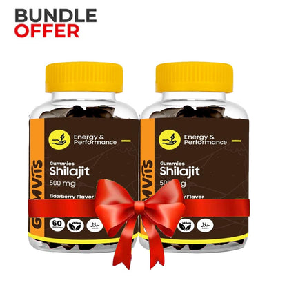 Gumvits Shilajit Gummies 500mg, 60 Ct