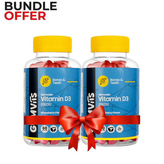 Gumvits Vitamin D3 2000IU Gummies, 60 Ct