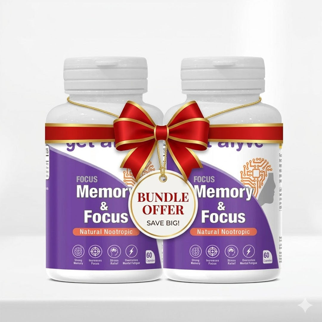 Get Alyve Memory & Focus, 60 Ct