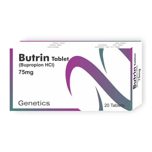 Butrin (Bupropion) 75 mg, 20 Ct - Genetics