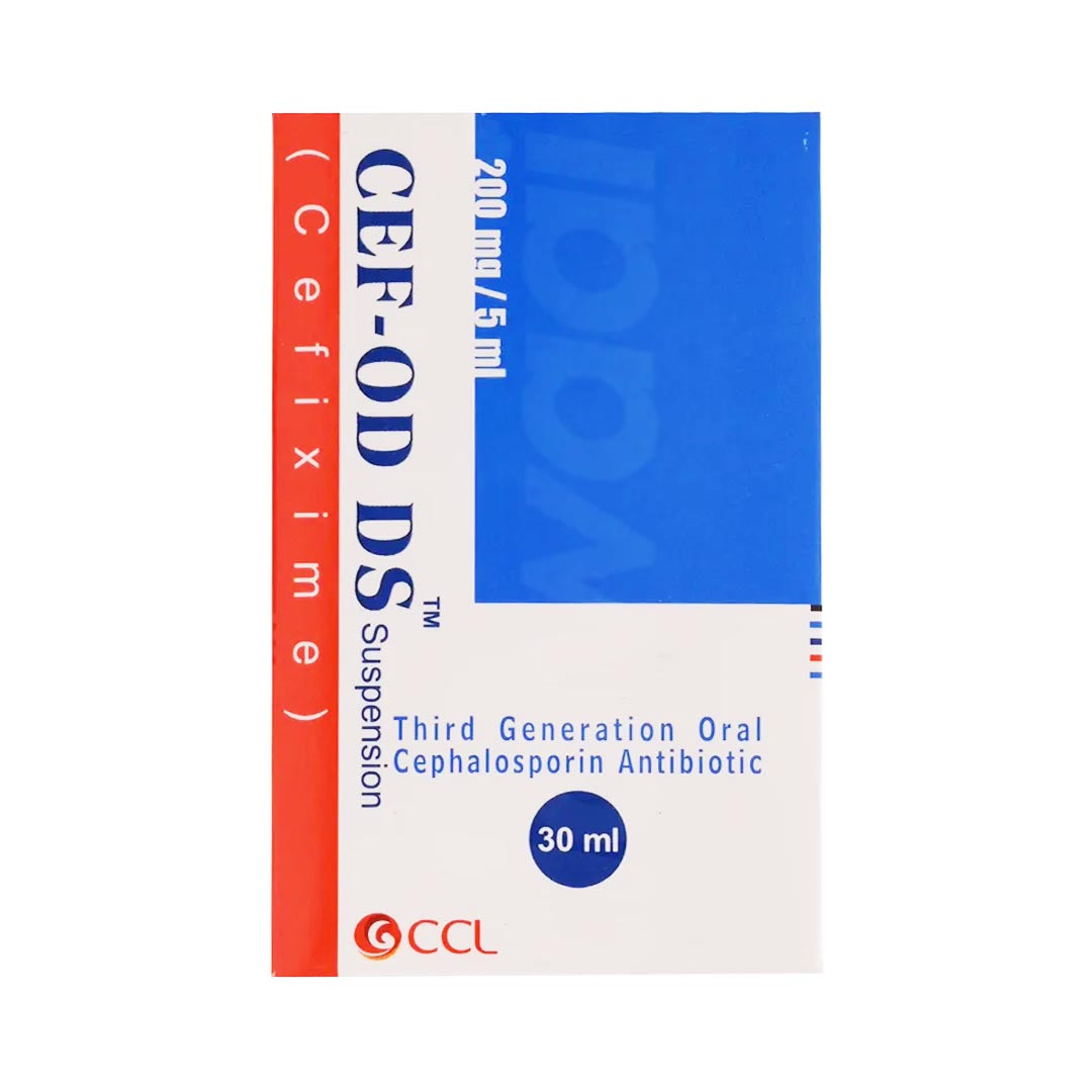 CCL CEF-OD DS (Cefixime) 200mg/5ml, 30ml Online in Pakistan ...