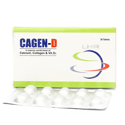 Cagen-D Tablets, 30 Ct - GT Pharma